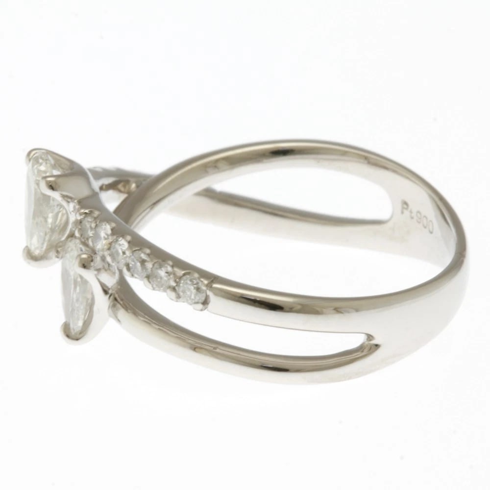 RING PT900PLATINUM DIAMOND - 3