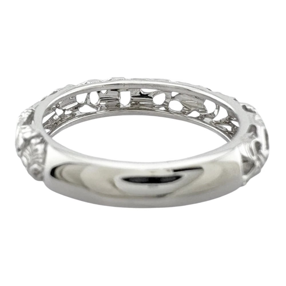 RING K18 WHITE GOLD - 4