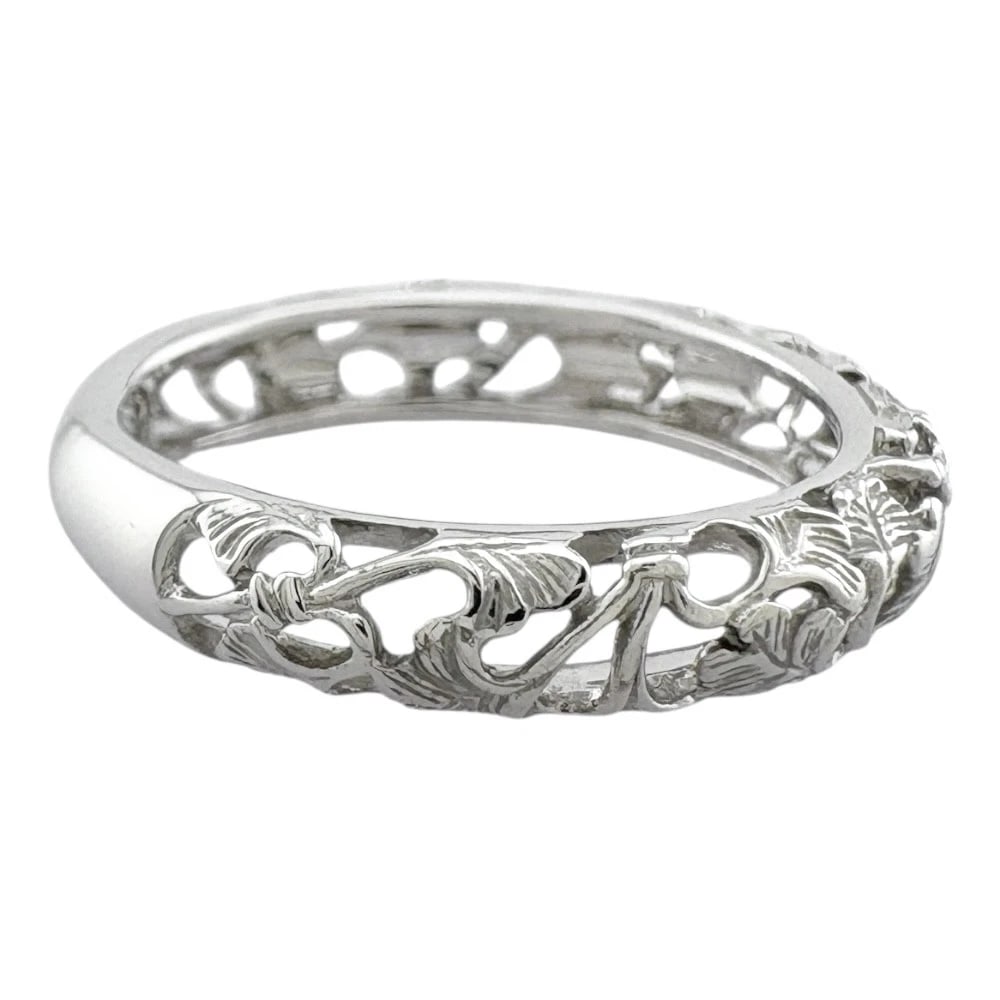 RING K18 WHITE GOLD - 5