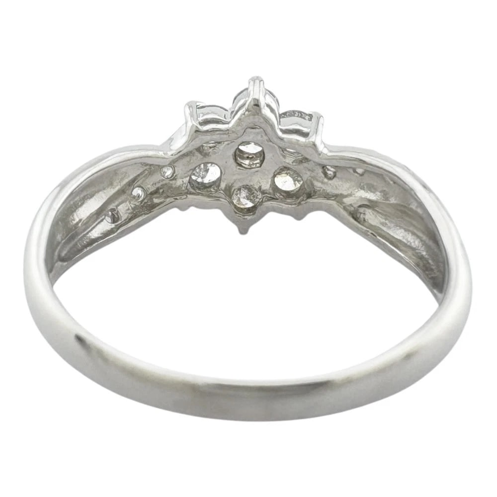 RING PT900PLATINUM DIAMOND - 3