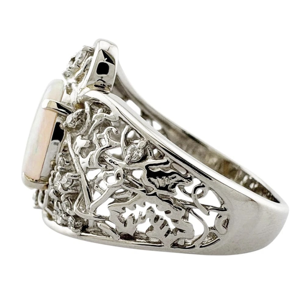 RING PT900PLATINUM DIAMOND - 3