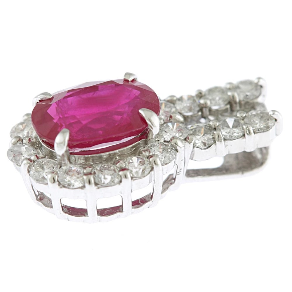 PENDANT TOP PT900 RUBY DIAMOND - 3