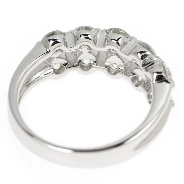 K18WG DIAMOND RING - 2