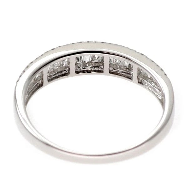 K18WG DIAMOND RING - 2