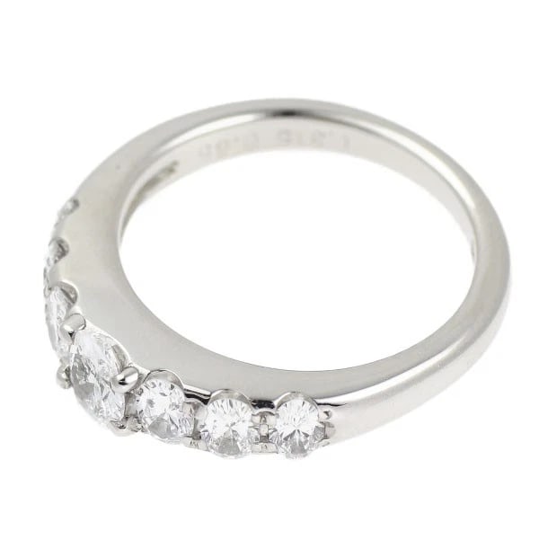 K18WG DIAMOND RING - 2