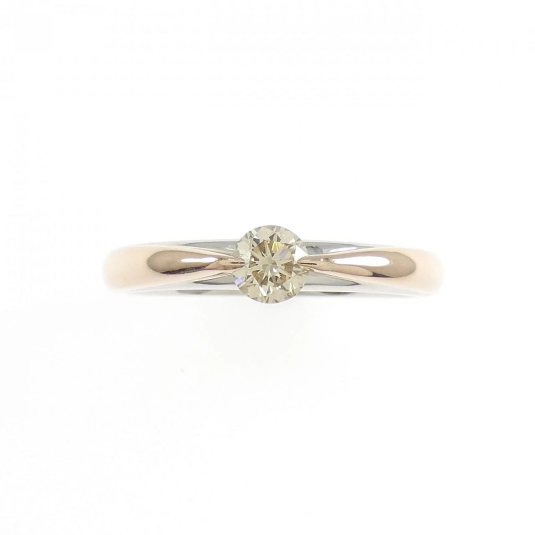 K18PG/PT900 DIAMOND RING - 2