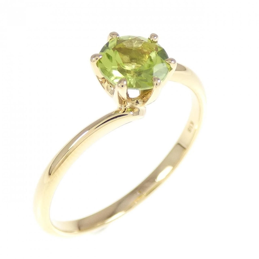 K18YG PERIDOT RING (1 of 2)