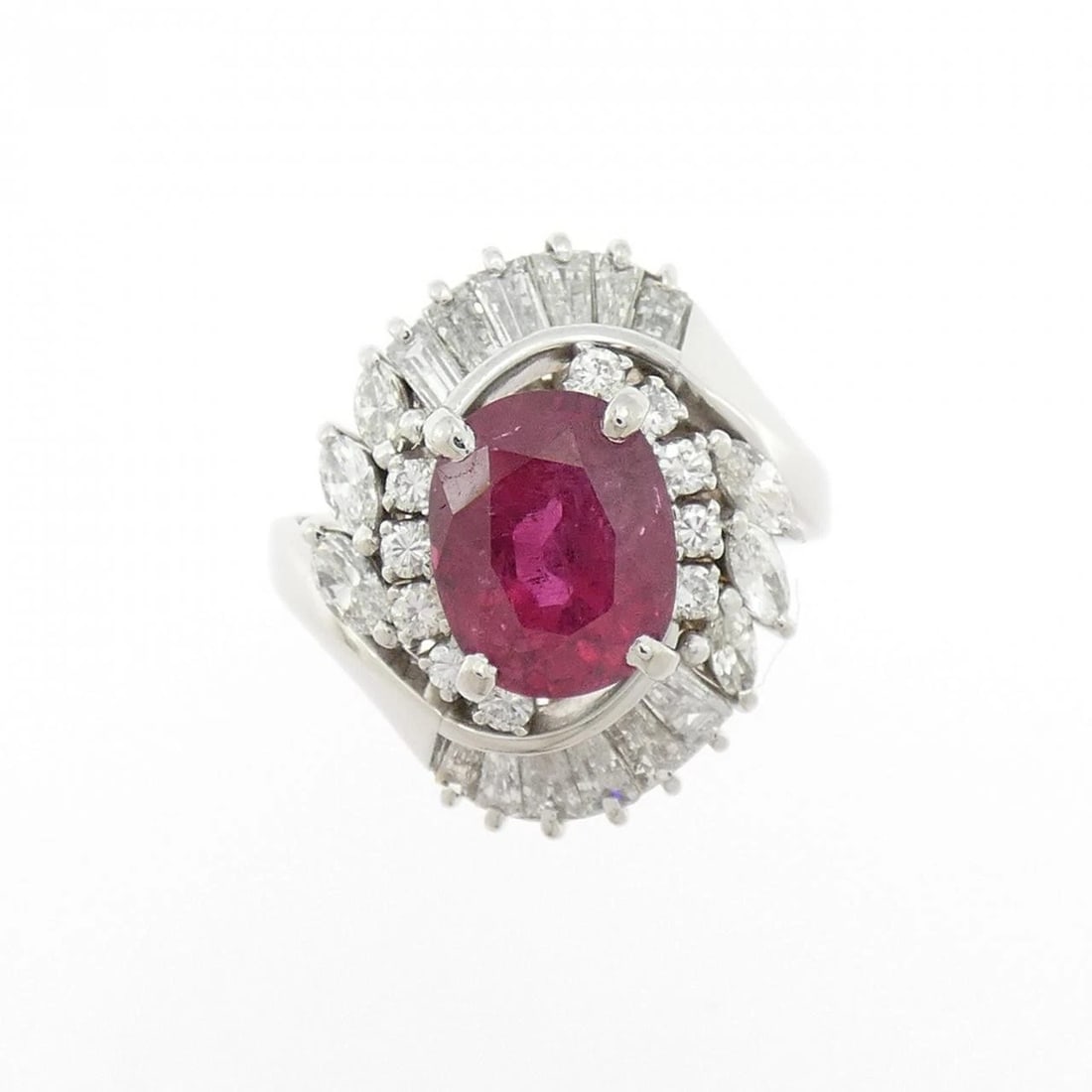 PT900 RUBY RING - 2
