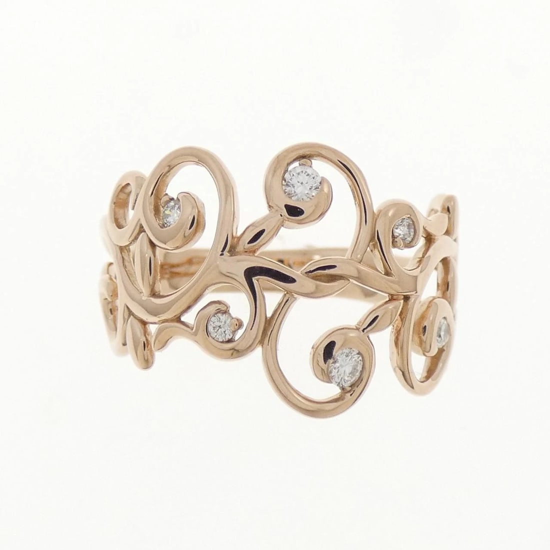 K18PG DIAMOND RING - 2