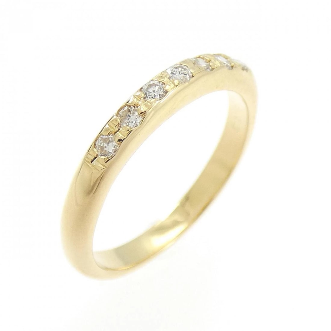 K18YG DIAMOND RING: K18YG Diamond Ring Brand: Unbranded Type: Diamond Ring Material: K18YG, Main Stone/Creation Natural Color: Yellow Gold Size: US 4 Accessories: None Accessories Notice: When purchasing