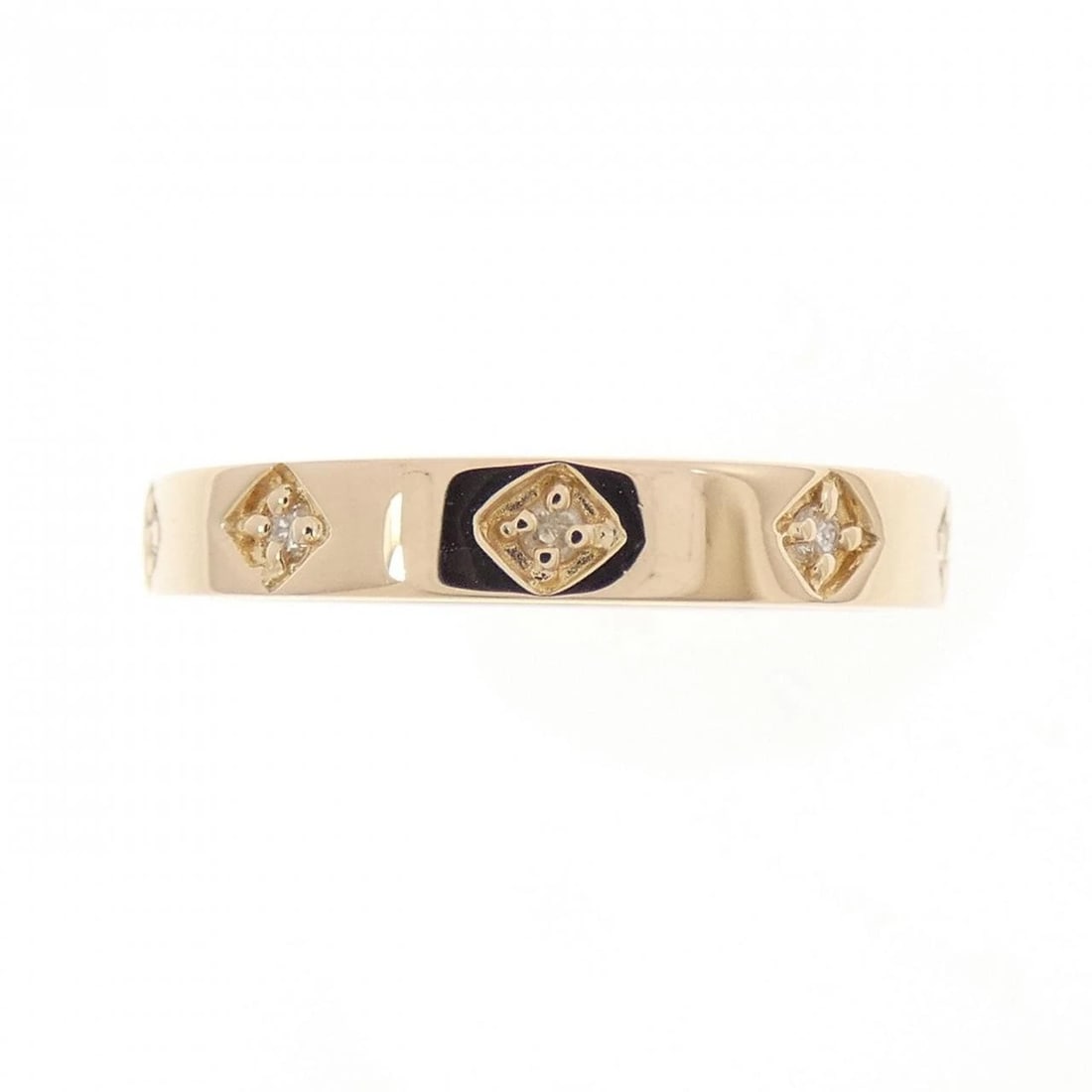 K18PG DIAMOND RING - 2
