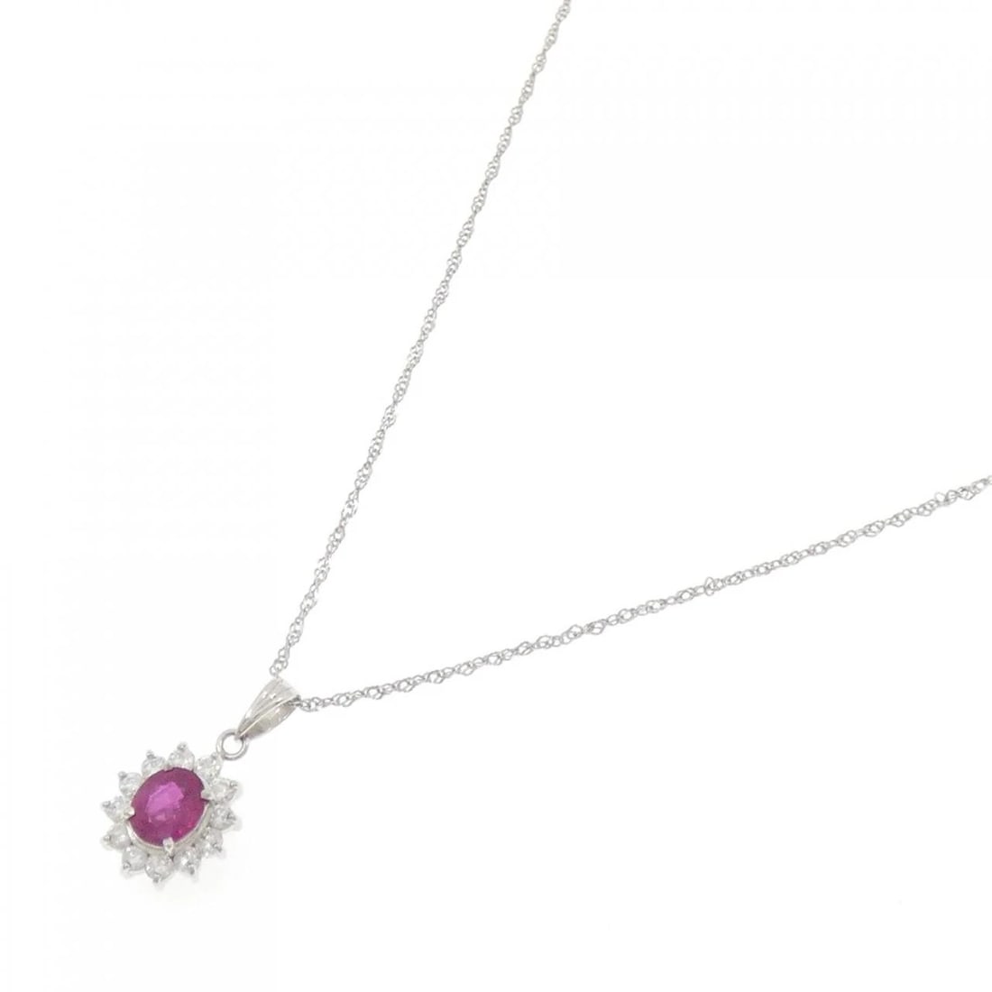 PT900/PT850 RUBY NECKLACE - 2