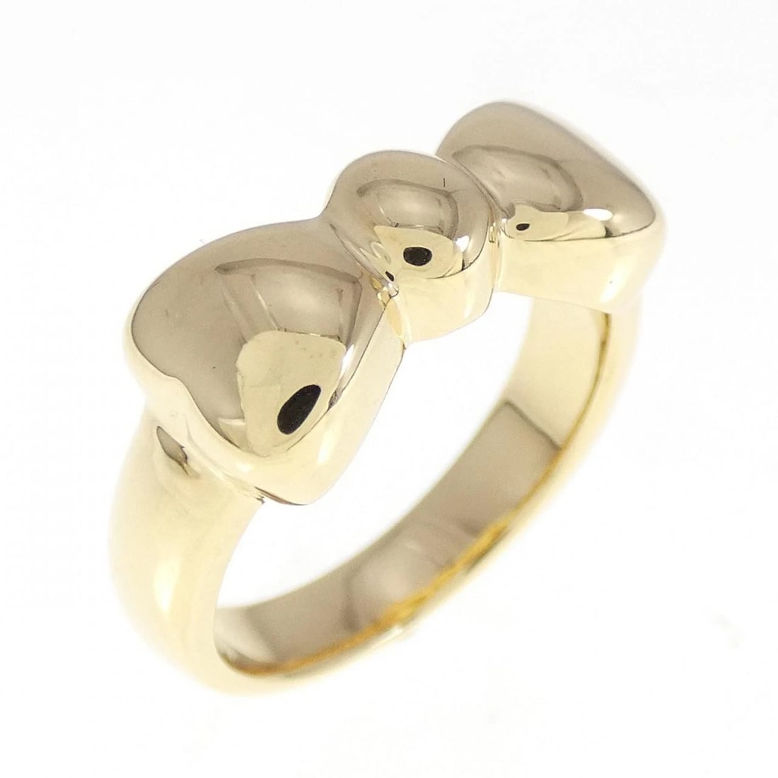 K18YG RIBBON RING: K18YG ribbon ring Brand: Unbranded Type: Ring Material: 18k yellow gold, Color: Yellow Gold Size: US 4 Accessories: None Accessories Notice: When purchasing pre-owned goods, please refer t