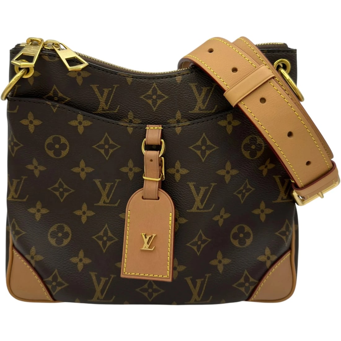 LOUIS VUITTON ODEON NM BROWN MONOGRAM SHOULDER BAG: Louis Vuitton Odeon NM Brown Monogram Shoulder Bag Brand: LOUIS VUITTON Type: Handbag Material: Monogram Color: Brown Size: W: 26cm / H: 21cm / D: 7.5cm / Shoulder: 90.5-108.5cm Accessories: None