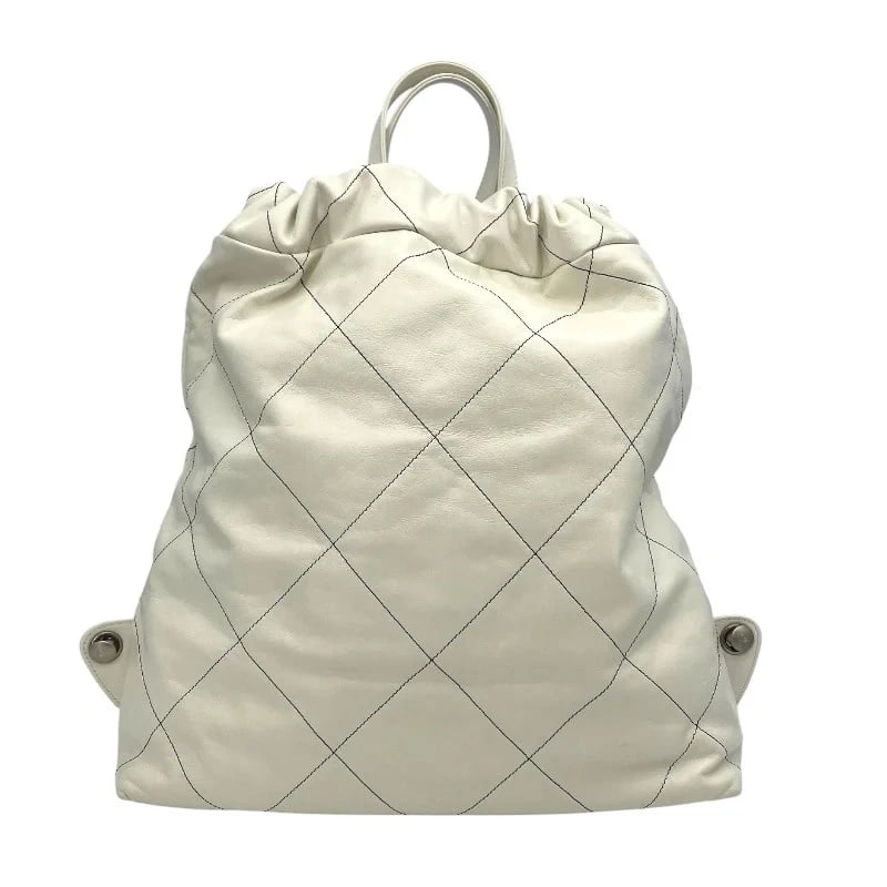 CHANEL 22 BACKPACK WHITE - 2