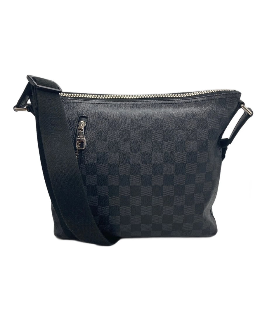 LOUIS VUITTON DAMIER GRAPHITE MICK PM SHOULDER BAG: LOUIS VUITTON Damier Graphite Mick PM Shoulder Bag Brand: LOUIS VUITTON Type: Handbag Material: none Color: Black Size: H:26cm / W:28cm / D:9cm Accessories: None Accessories Notice: When p