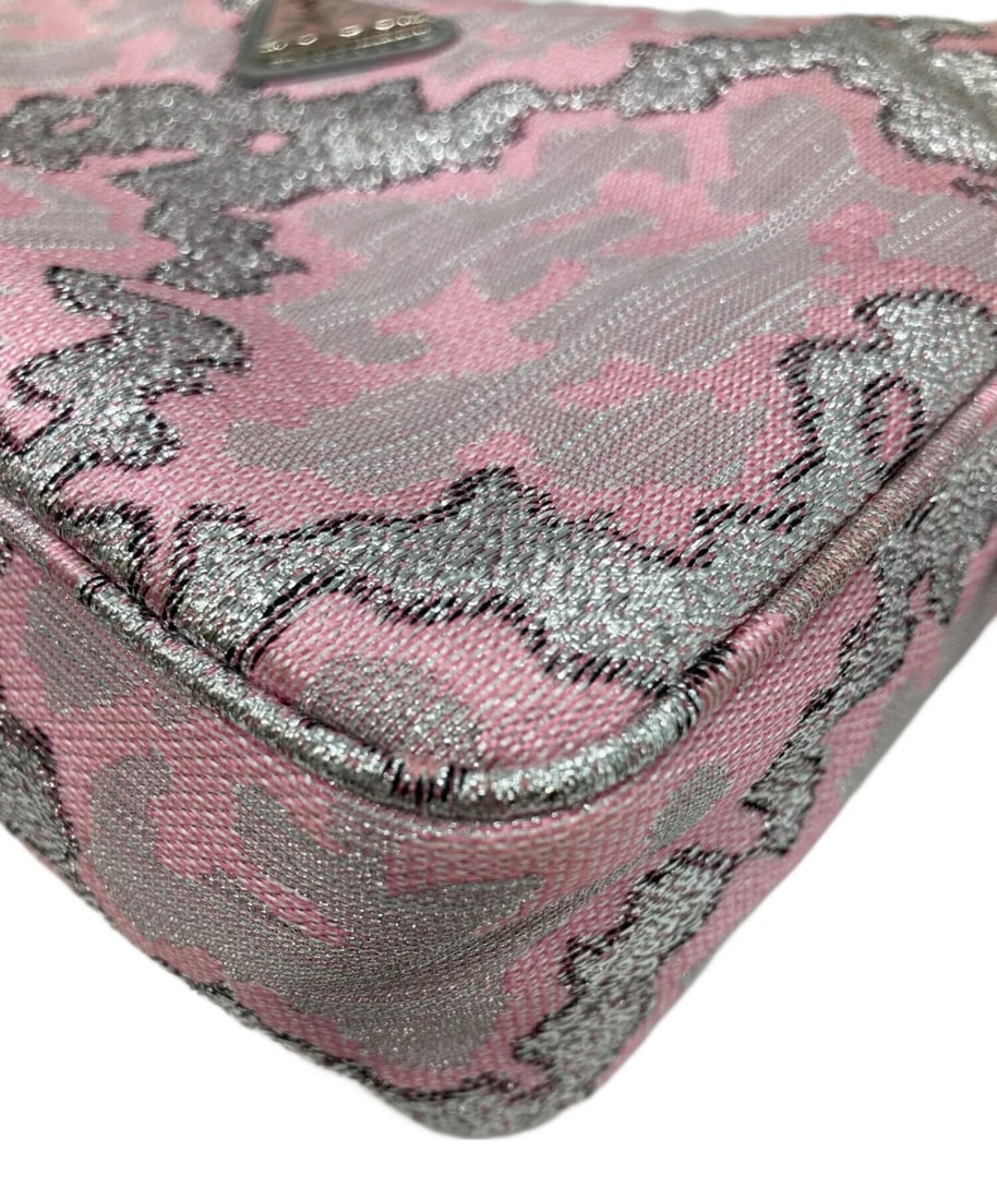 PRADA TRIANGLE LOGO MINI BAG - 6