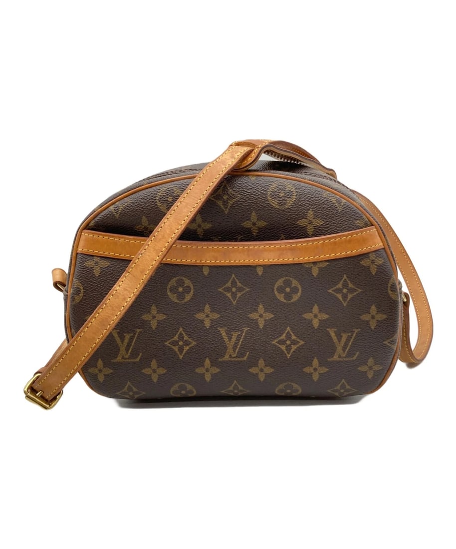 LOUIS VUITTON BLOIS SHOULDER BAG: LOUIS VUITTON Blois Shoulder Bag Brand: LOUIS VUITTON Type: Handbag Material: none Color: Brown Size: H:17cm / W:24cm / D:11cm Accessories: None Accessories Notice: When purchasing pre-owned