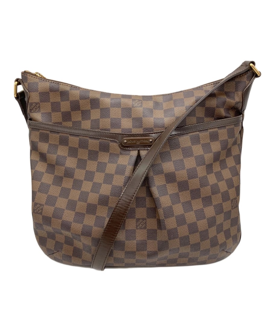 LOUIS VUITTON DAMIER BLOOMSBURY GM SHOULDER BAG: LOUIS VUITTON Damier Bloomsbury GM Shoulder Bag Brand: LOUIS VUITTON Type: Handbag Material: Leather Color: Ebene Size: H:32.0cm / W:36.0cm / D:3.0cm Accessories: None Accessories Notice: