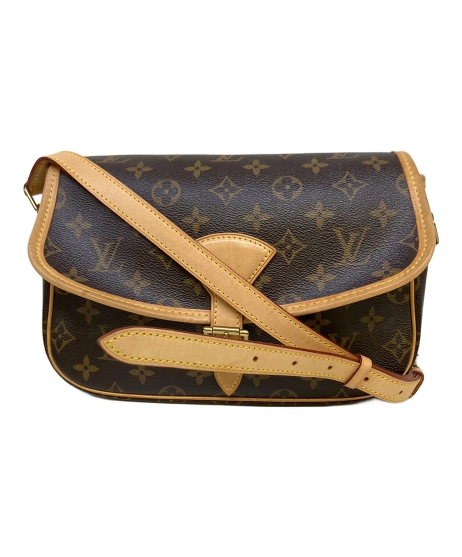 LOUIS VUITTON SHOULDER BAG: LOUIS VUITTON Shoulder Bag Brand: LOUIS VUITTON Type: Handbag Material: none Color: Brown Size: H:16cm / W:27cm / D:8.5cm Accessories: None Accessories Notice: When purchasing pre-owned go