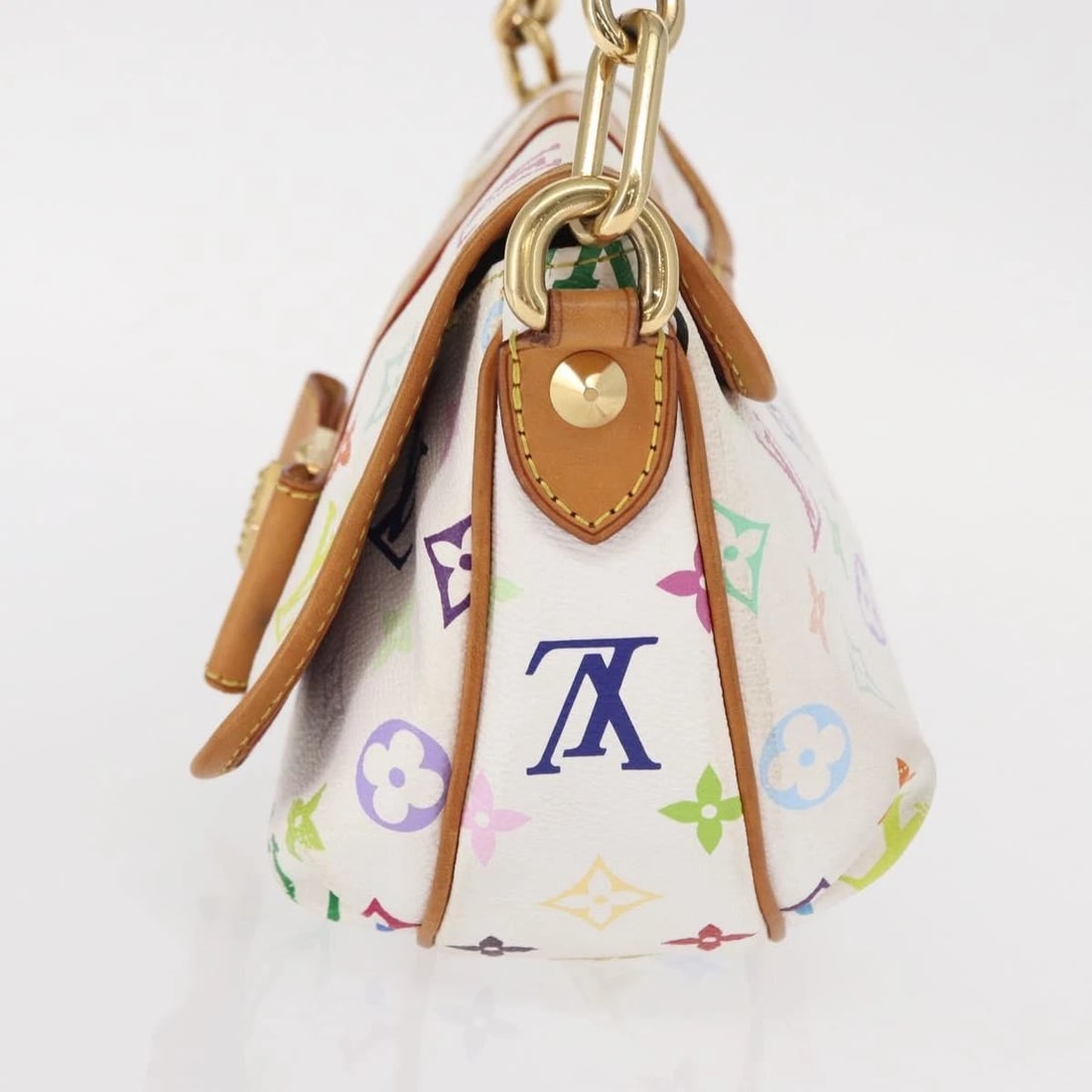 LOUIS VUITTON MONOGRAM MULTICOLOR PATTY SHOULDER BAG - 3