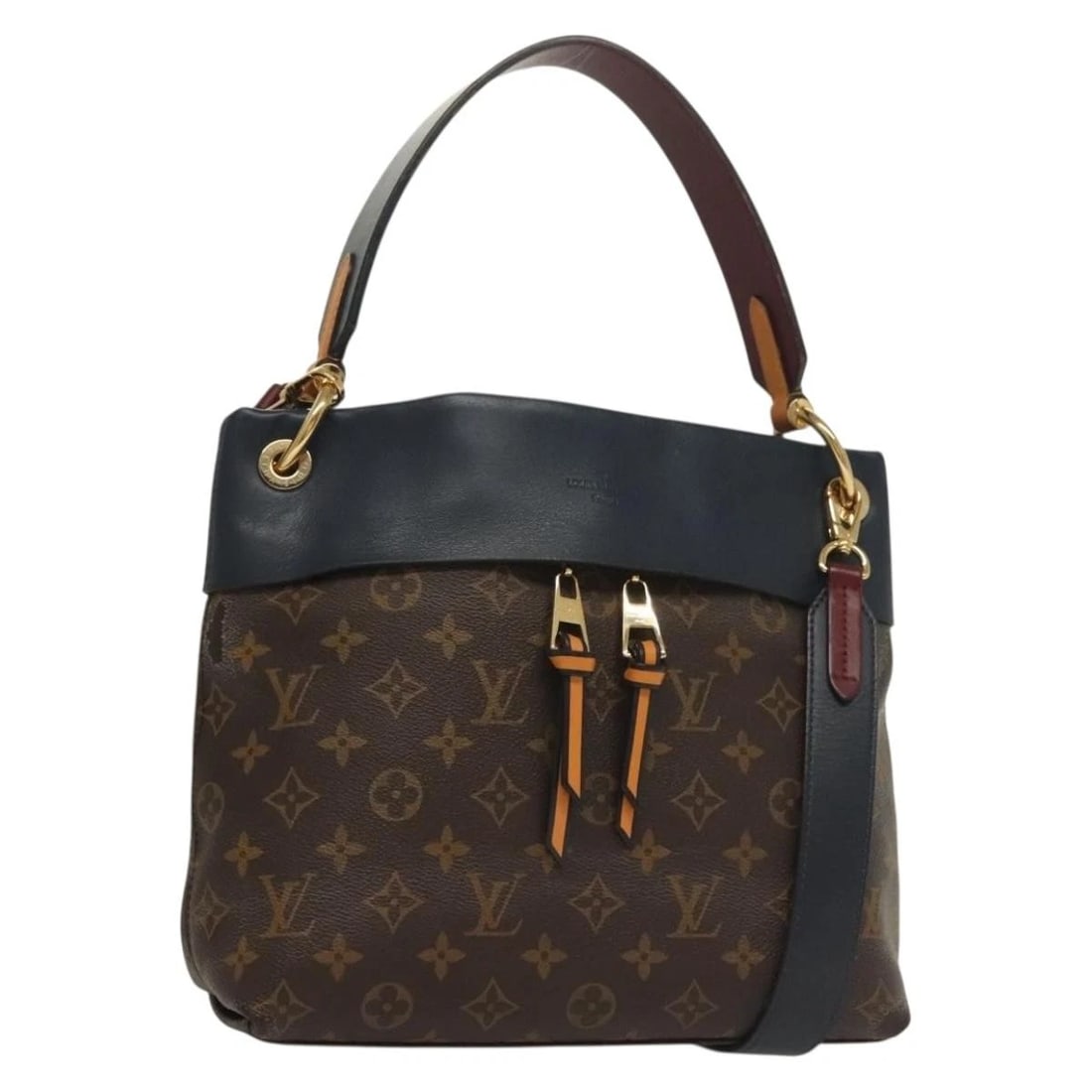 LOUIS VUITTON MONOGRAM TUILE REEVESS SHOULDER BAG: LOUIS VUITTON Monogram Tuile Reevess Shoulder Bag Brand: LOUIS VUITTON Type: Shoulder Bag Material: Monogram Canvas Color: Monogram Size: W10.2 x H9.1 x D3.1inch(Approx) Shoulder Drop:18.9inch(App