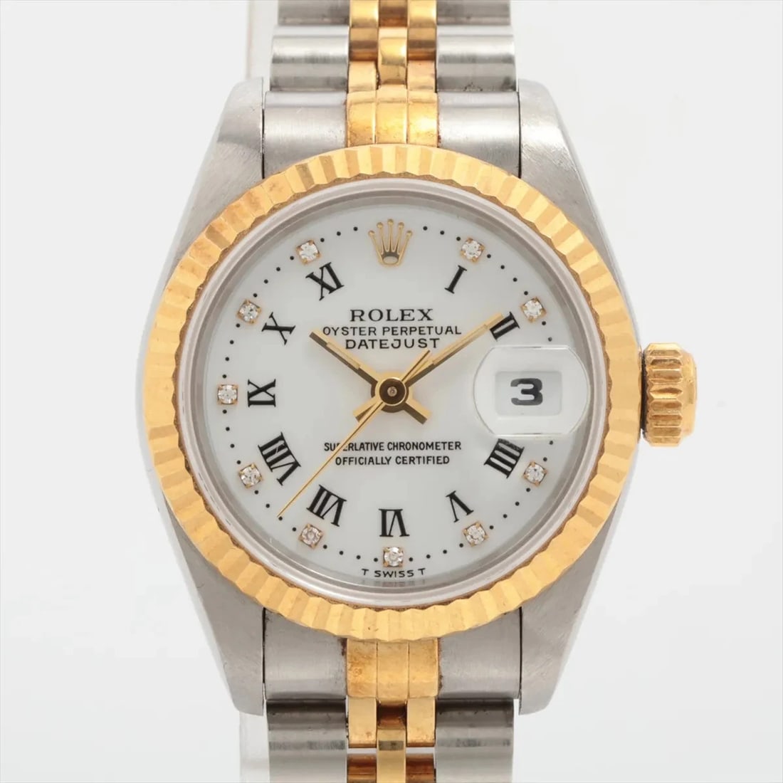 ROLEX DATEJUST SS×YGWHITE (1 of 3)