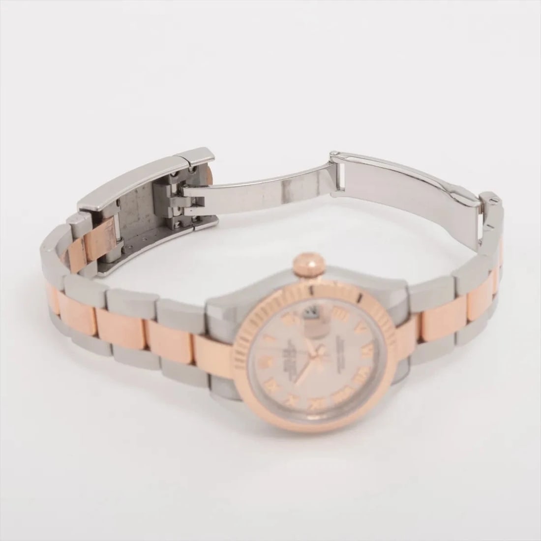 ROLEX DATEJUST PG×SS SUNDUST - 4