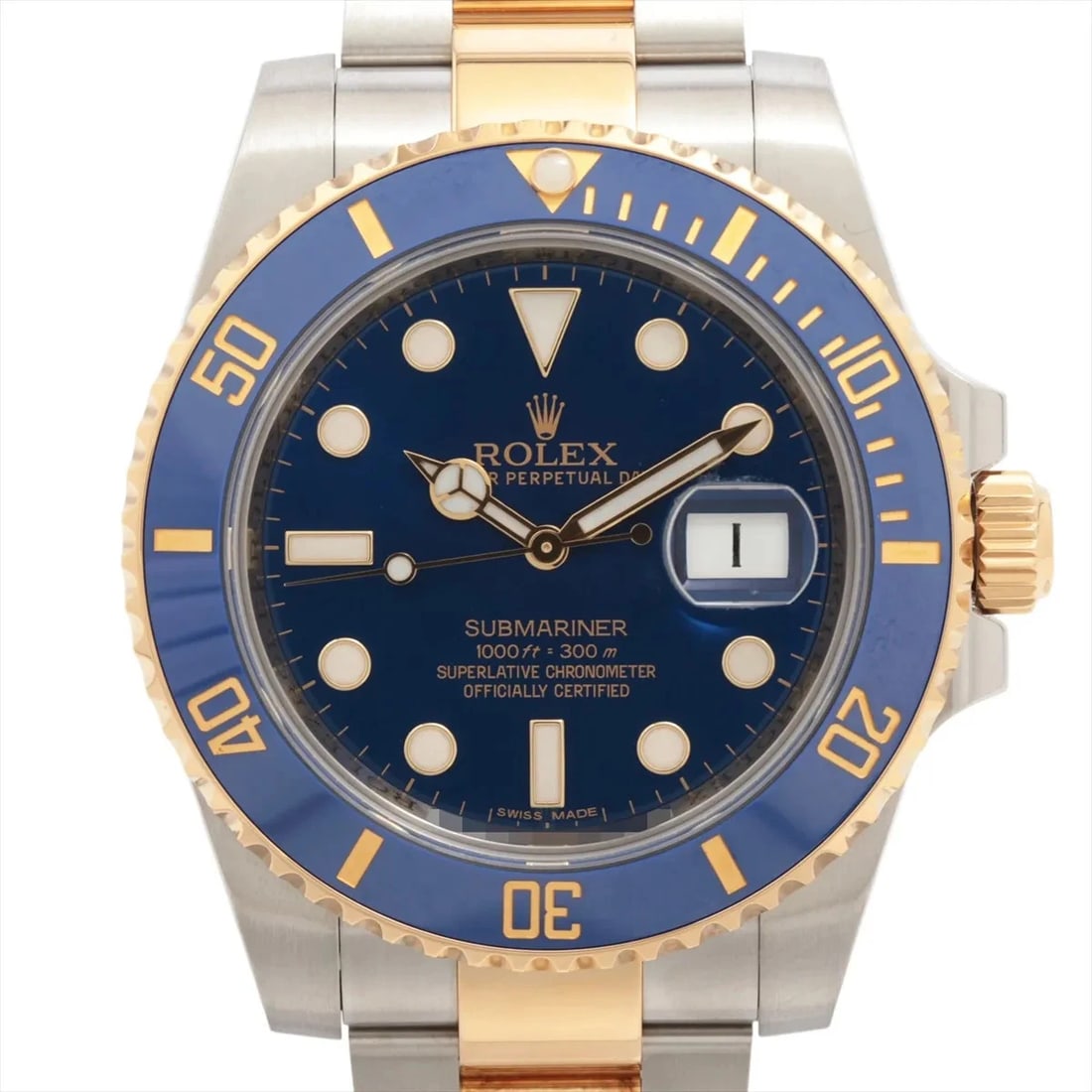 ROLEX SUBMARINER SS×YG BLUE (1 of 4)