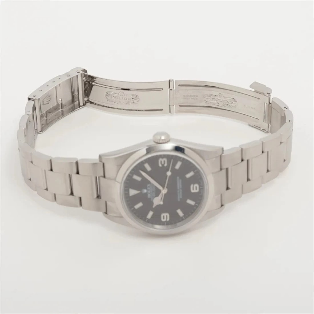 ROLEX EXPLORER SS BLACK - 4