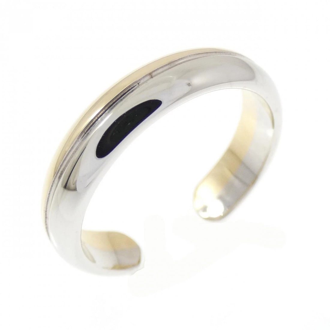 K18YG/K18WG RING: K18YG/K18WG ring Brand: Unbranded Type: Ring Material: 18K Yellow Gold/18K White Gold, Color: YG,WG Size: US 6 1/4 Accessories: None Accessories Notice: When purchasing pre-owned goods,