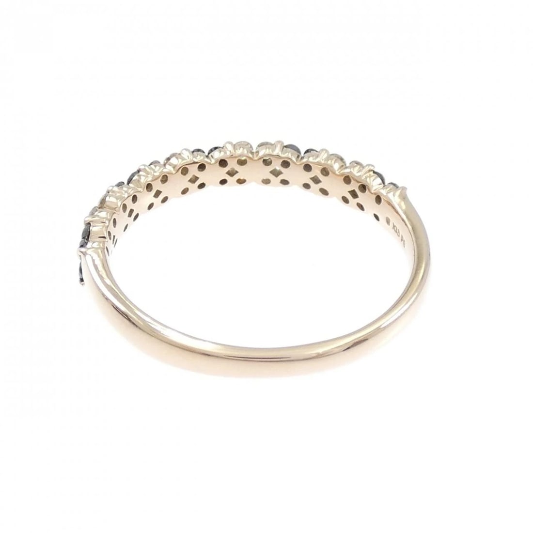 K18PG FLOWER DIAMOND RING - 3