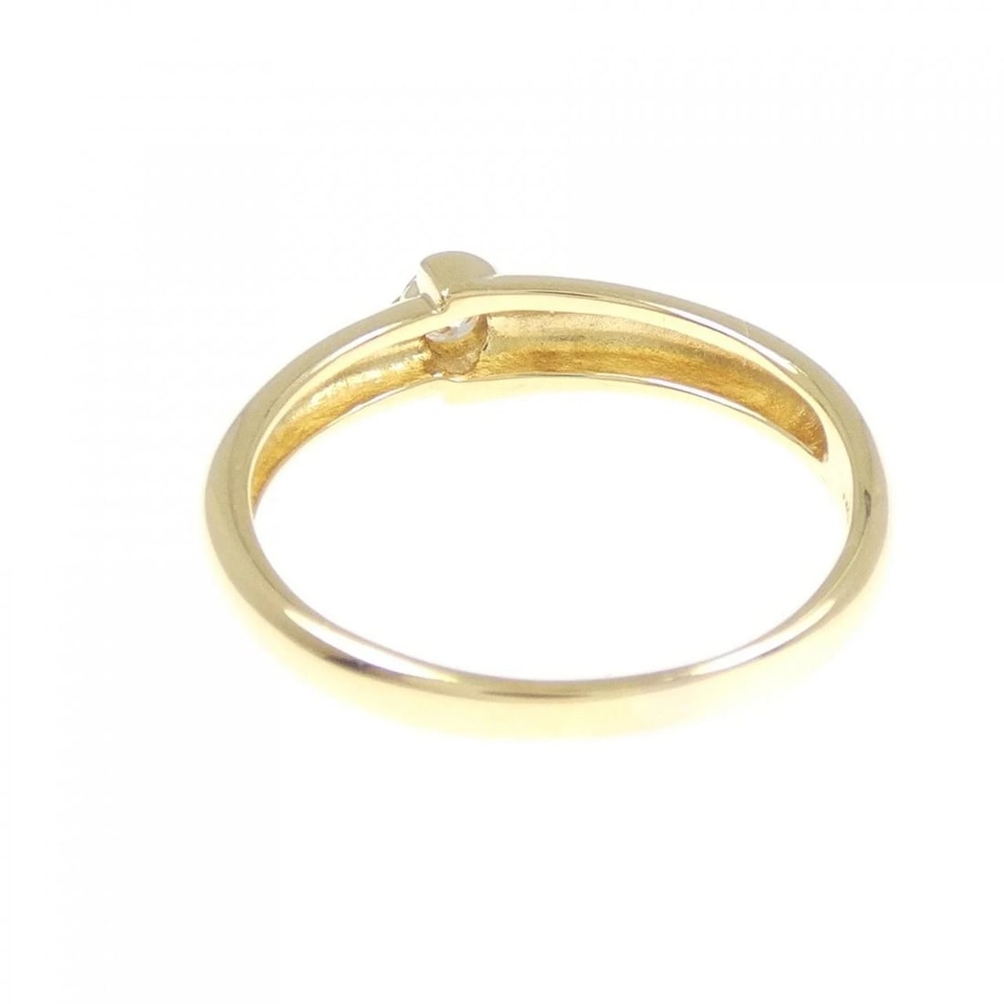 K18YG DIAMOND RING - 2