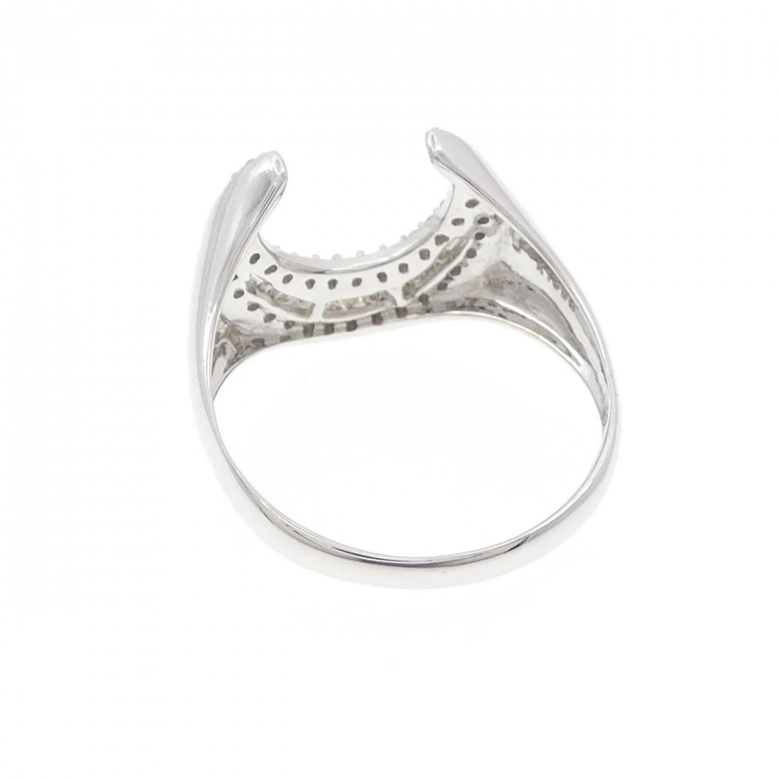 K18WG DIAMOND RING - 3