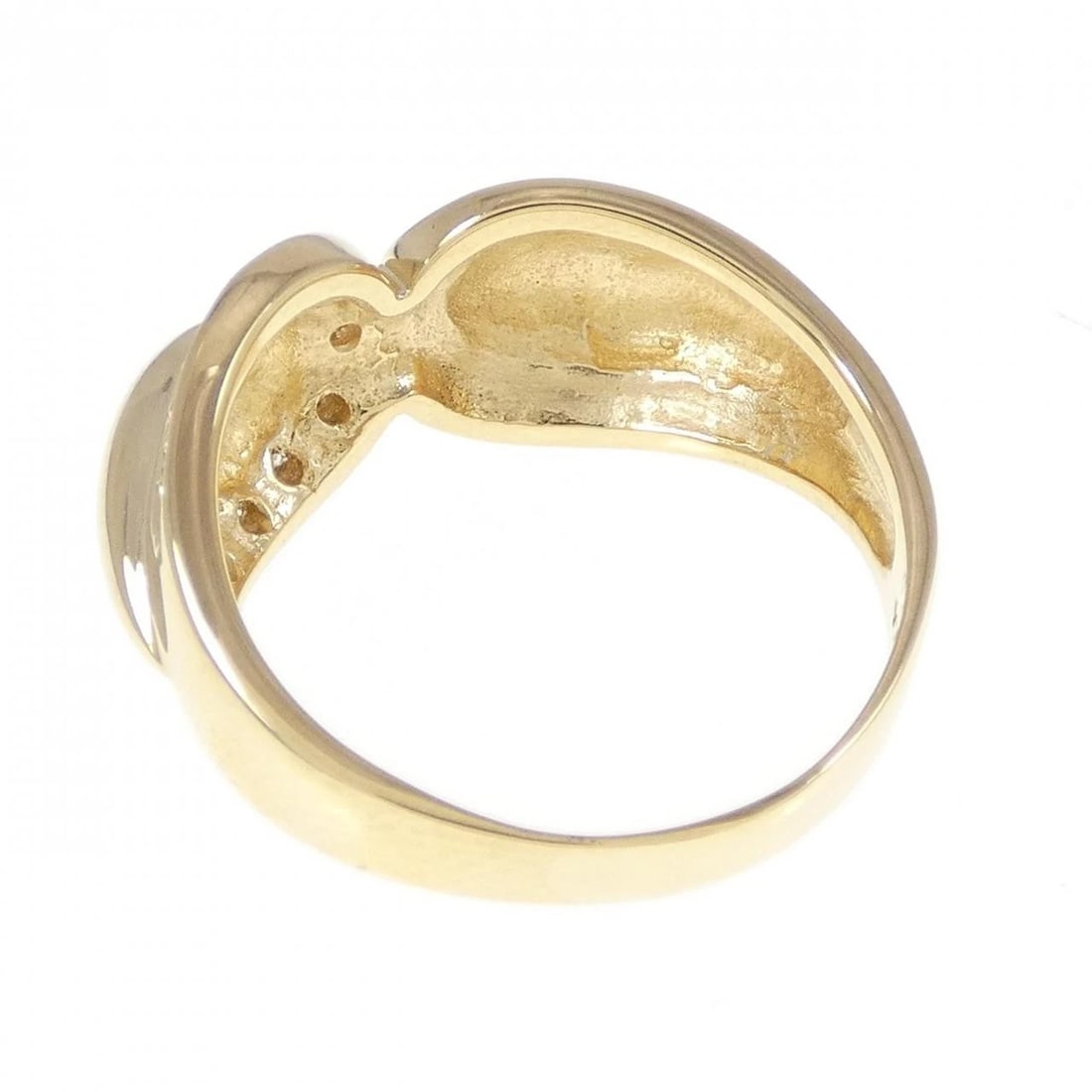 K18YG DIAMOND RING - 2