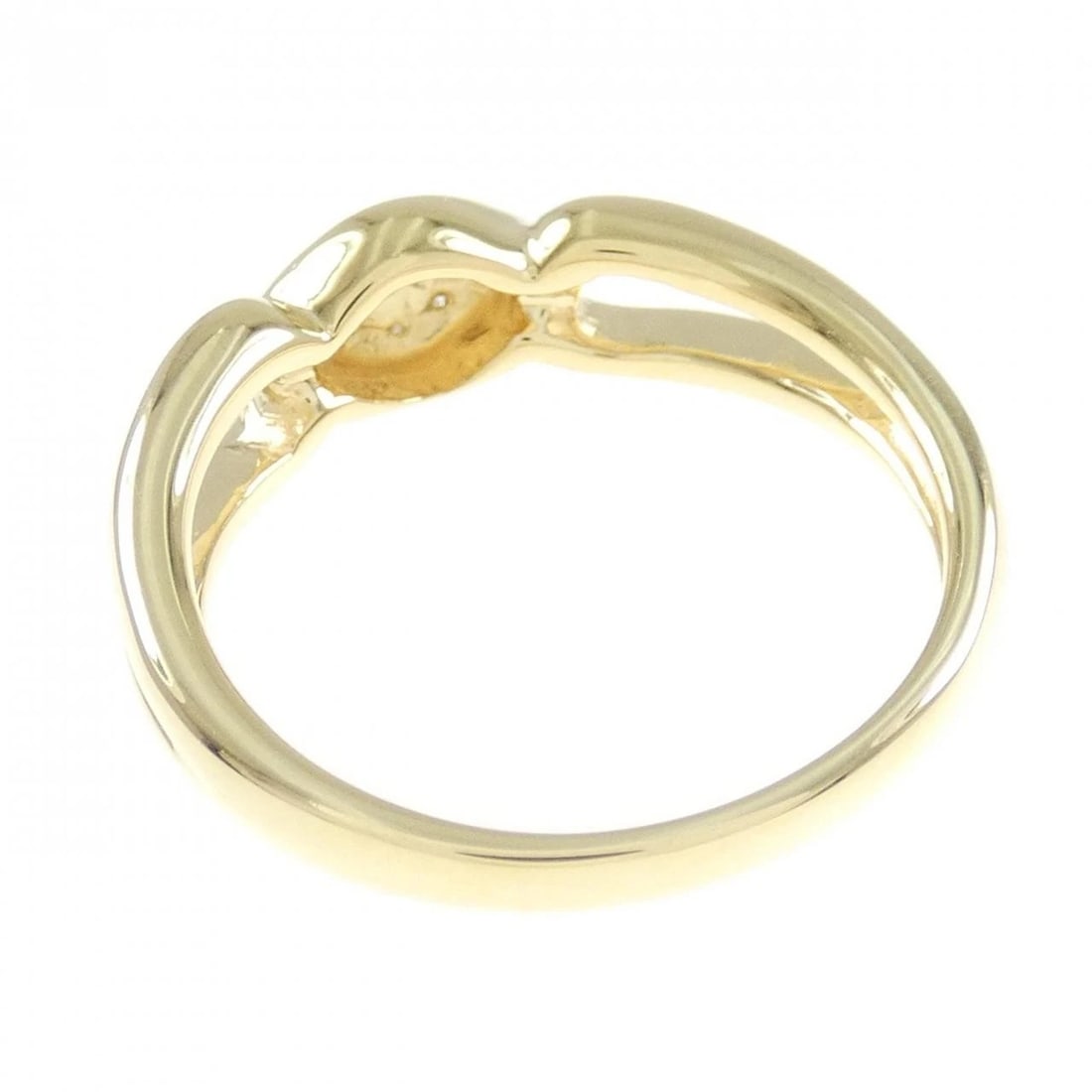 K18YG DIAMOND RING - 3