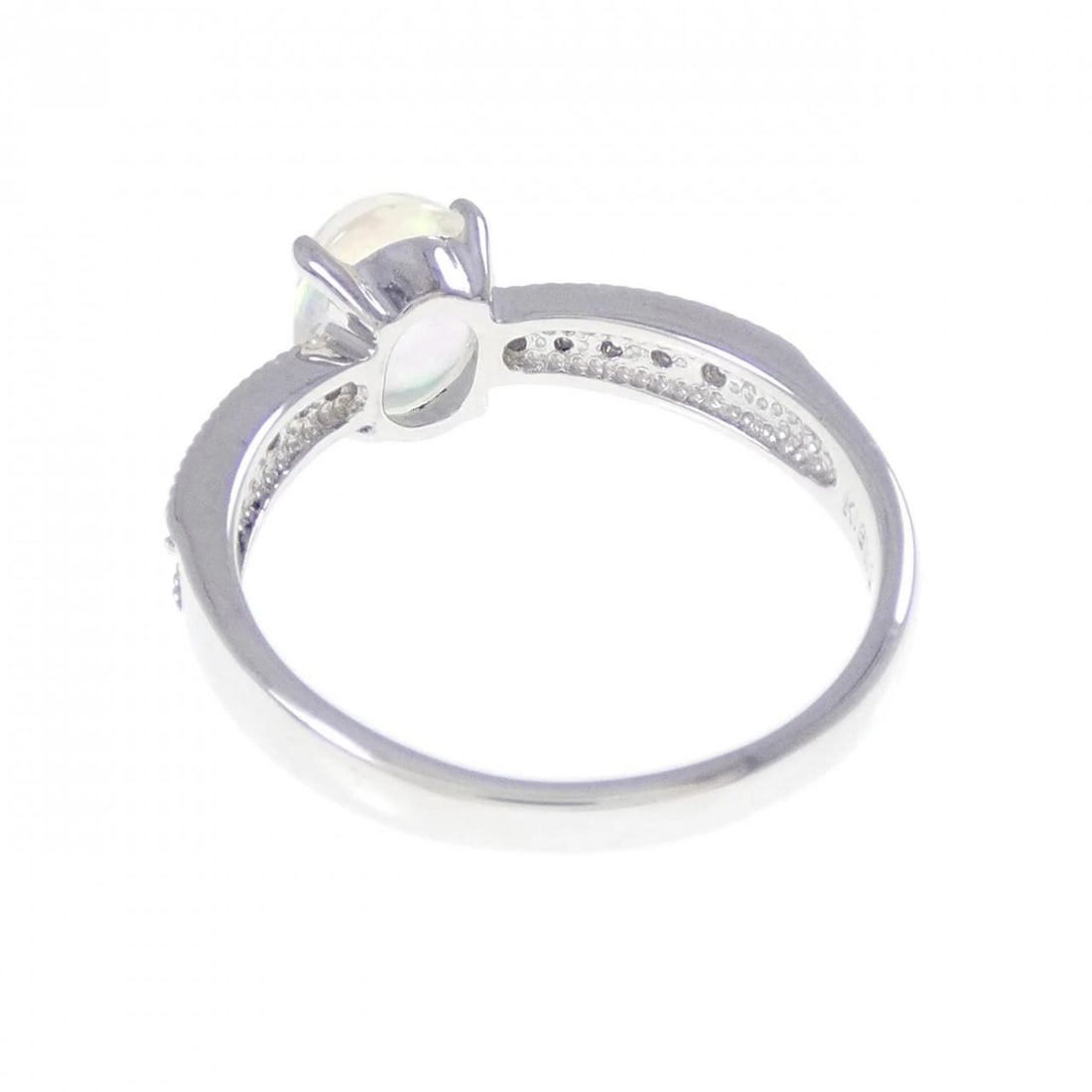 K18WG OPAL RING - 2