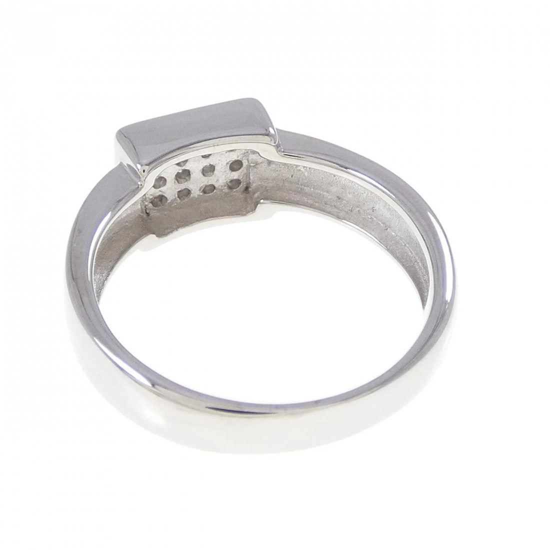 K18WG DIAMOND RING - 3