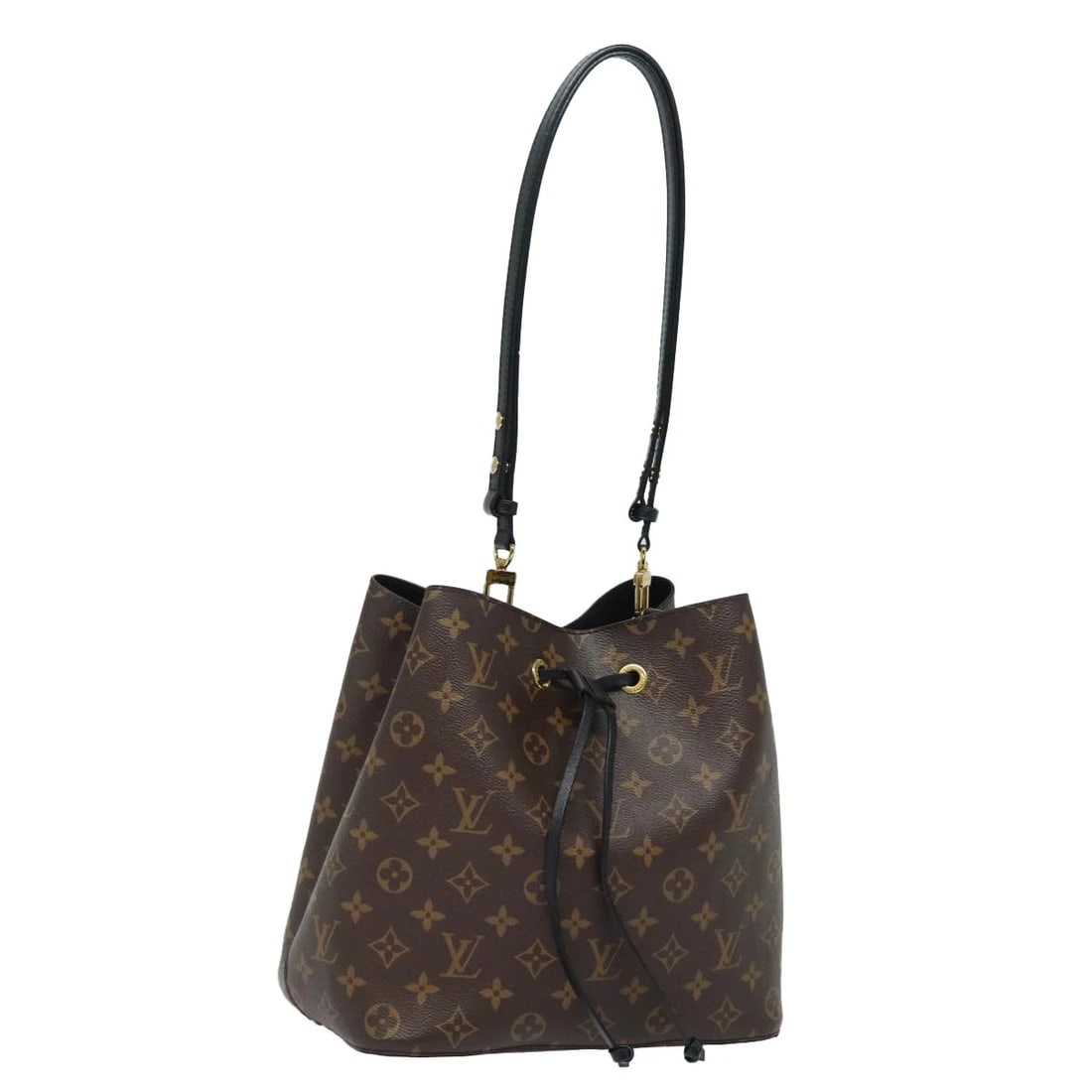 LOUIS VUITTON MONOGRAM NEO NOE SHOULDER BAG: LOUIS VUITTON Monogram Neo Noe Shoulder Bag Brand: LOUIS VUITTON Type: Shoulder Bag Material: Monogram Canvas Color: Monogram Size: W10.2 x H9.8 x D6.7inch(Approx) Shoulder Drop:19.7inch(Approx)