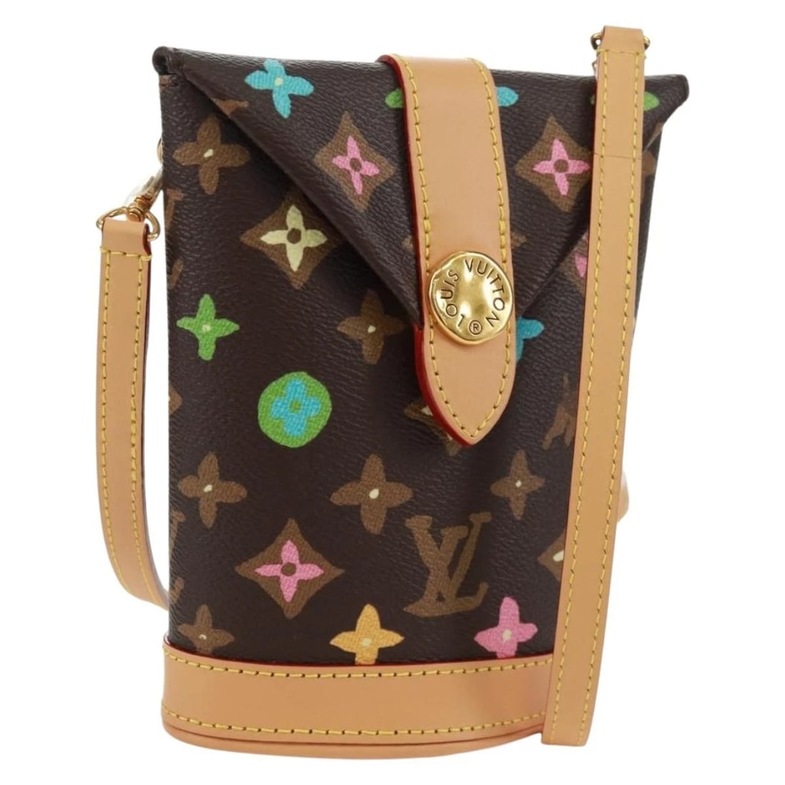 LOUIS VUITTON MONOGRAM CRAGGY ENVELOPE POUCH SHOULDER BAG: LOUIS VUITTON Monogram Craggy Envelope Pouch Shoulder Bag Brand: LOUIS VUITTON Type: Shoulder Bag Material: Monogram Canvas Color: Monogram Size: W4.7 x H6.7 x D2.8inch(Approx) Accessories: None