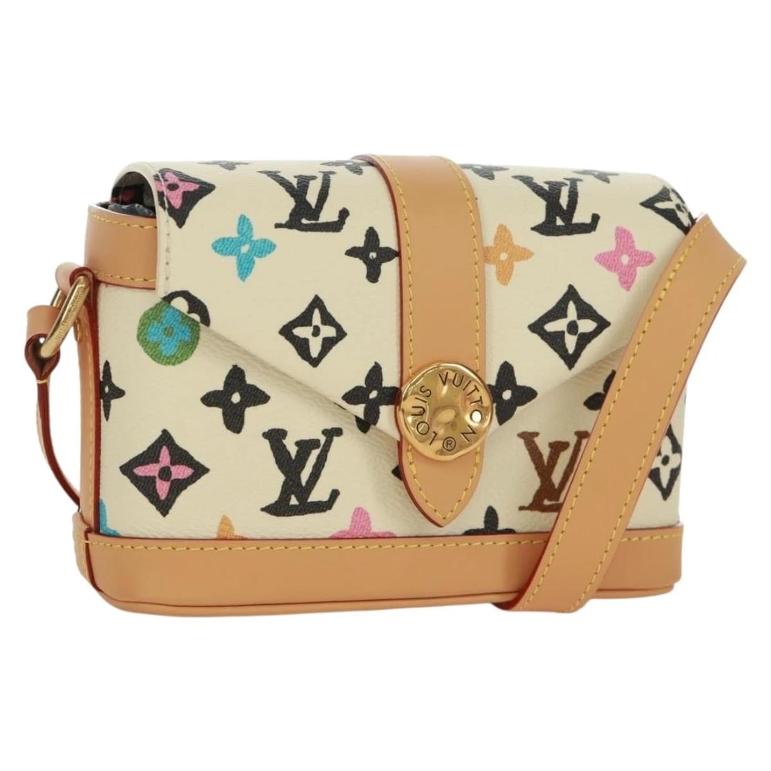 LOUIS VUITTON CRAGGY ENVELOPE WEARABLE WALLET BAG IVORY: LOUIS VUITTON Craggy Envelope Wearable Wallet Bag Ivory Brand: LOUIS VUITTON Type: Shoulder Bag Material: Monogram Canvas Color: Monogram/Ivory Size: W7.1 x H4.7 x D2.8inch(Approx) Accessories: N