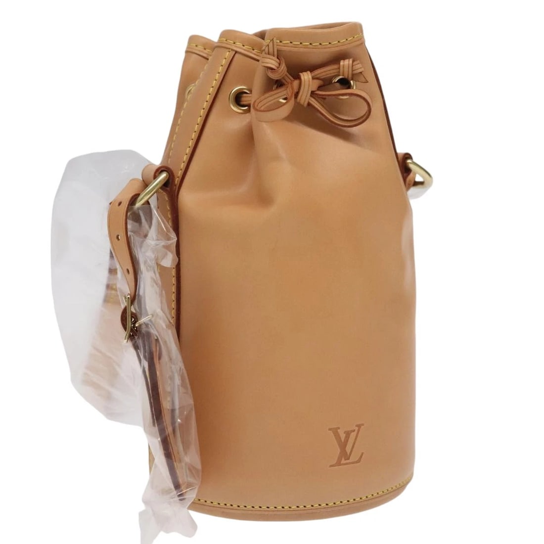 LOUIS VUITTON NOMAD LEATHER DOM PRIGNON CASE SHOULDER BAG: LOUIS VUITTON Nomad Leather Dom Prignon Case Shoulder Bag Brand: LOUIS VUITTON Type: Shoulder Bag Material: Nomade Leather Color: Beige Size: W4.7 x H8.3 x D4.7inch(Approx) Shoulder Drop:7.9inch(A