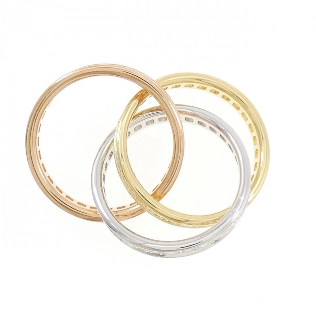 CARTIER THREE BANGLE RING - 3