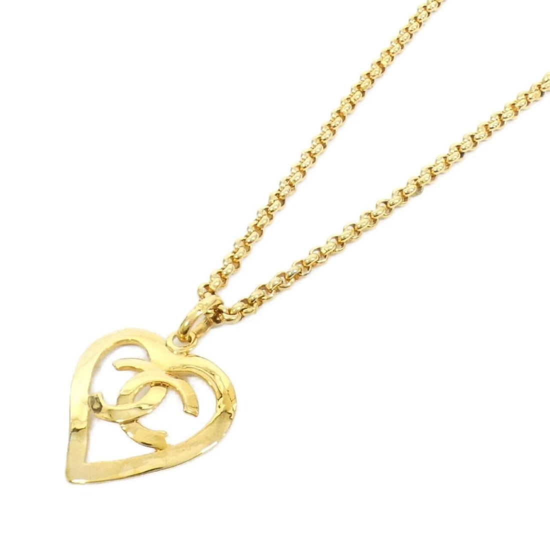 CHANEL 5078 NECKLACE: Chanel 5078 Necklace Brand: CHANEL Type: Necklace Material: 18k yellow gold, Color: Gold Size: Size Length: 60.5cm Top width x height: 3.9cmx5.5cm Accessories: None Accessories Notice: When