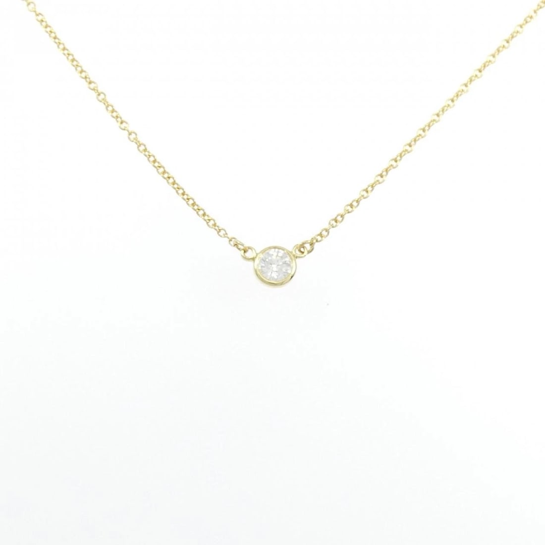 TIFFANY & CO. BY THE YARD NECKLACE: TIFFANY & Co. By the Yard Necklace Brand: TIFFANY&Co. Type: Necklace Material: 750PG, Main Stone/Creation akoya pearl Color: pink Gold Size: 42cm Actual Size Pendant length approx. x width