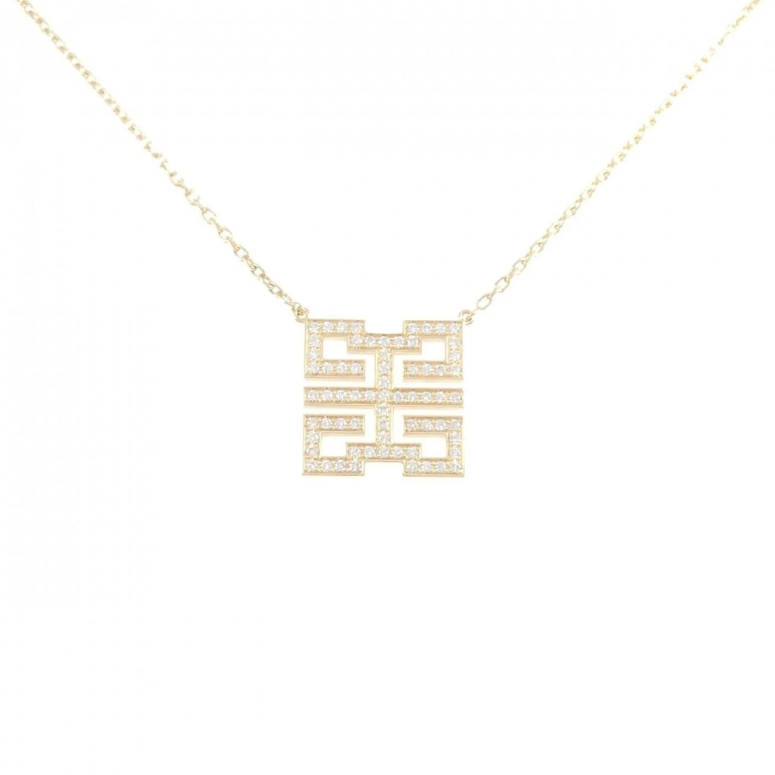 CARTIER WISHKNOT MINI NECKLACE: Cartier Wishknot Mini Necklace Brand: CARTIER Type: Necklace Material: 750 yellow gold, Color: yellow gold Size: Actual Size Pendant length approx. x width approx.: 17.0mmx17.0mm Chain maximum