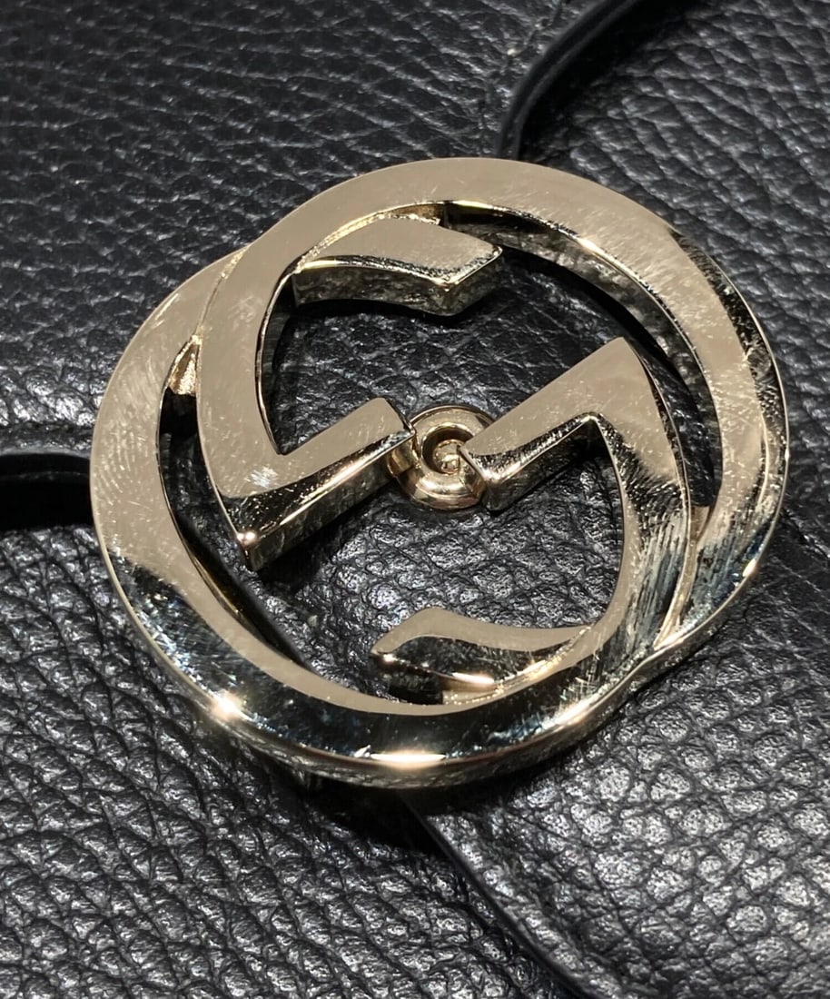 GUCCI INTERLOCKING G SHOULDER BAG - 6