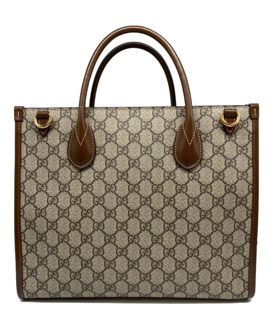 GUCCI INTERLOCKING G SHOULDER BAG - 2