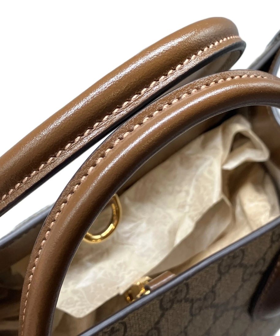 GUCCI INTERLOCKING G SHOULDER BAG - 7