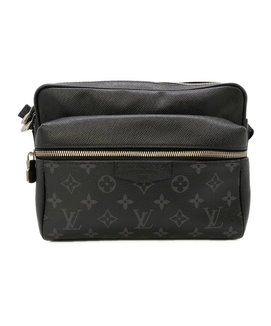 LOUIS VUITTON SHOULDER BAG: LOUIS VUITTON Shoulder Bag Brand: LOUIS VUITTON Type: Handbag Material: none Color: Black Size: H:18.3cm / W:26cm / D:8.7cm Accessories: None Accessories Notice: When purchasing pre-owned